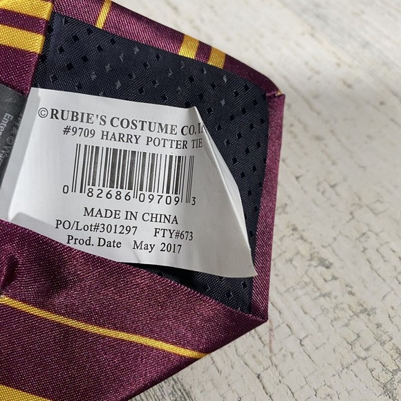 Harry Potter Neck Tie Rubie's Costumes #9709 Halloween Cos-Play DIY Costume - Picture 4 of 7